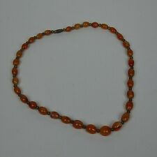 COLLANA CON PERLE Vetro di varia tonalità DONNA VINTAGE IDEA REGALO FEMMINILE 