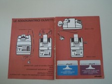 advertising Pubblicità 1971 OLIVETTI QUANTA 20/SUMMA 19/PRIMA/ELETTROSUMMA 20