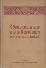 Buch: Römische Komödien