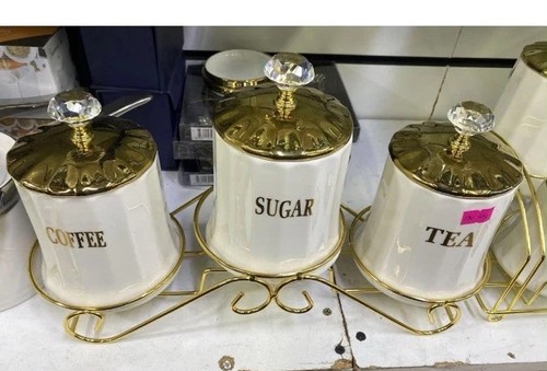 Barattoli zucchero tè caffè - barattoli,