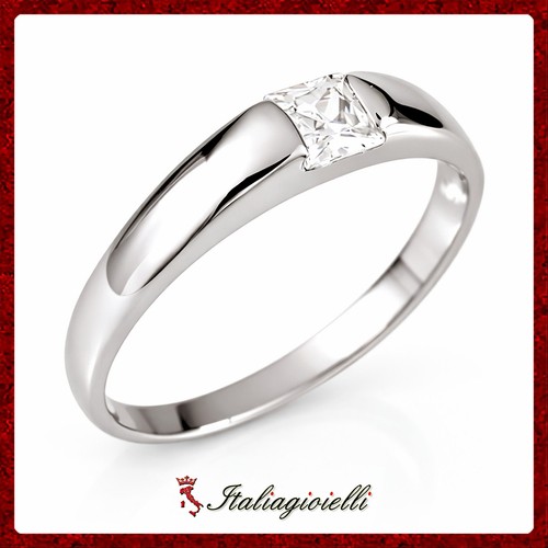 Elegante anello fedina donna - elegante,