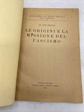 DINO GRANDI - LE ORIGINI E LA