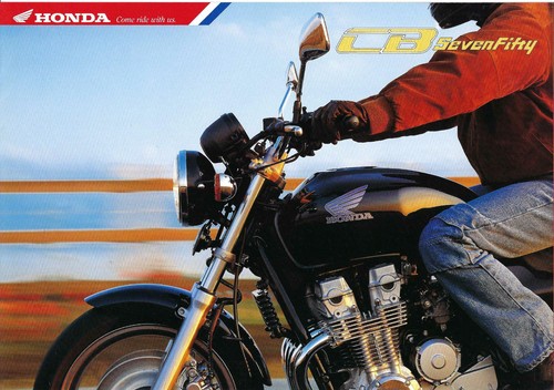 Honda cb750 seven fifty tipo - honda,