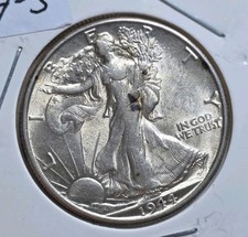 1944 S Walking Liberty mezzo