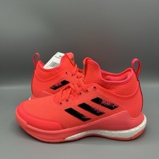 Scarpe da ginnastica Adidas Crazyflight Mid Tokyo rosa pallavolo indoor UK 3,5 EU 36 nuove