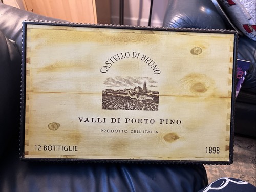 Insegna vino decorativa legno - insegna,