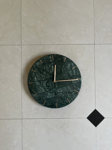 Orologio marmo verde alpi - orologio, in