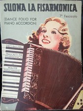 Suona la fisarmonica Fascicolo 7 (10 spartiti) - Ed. Messaggerie, 1941