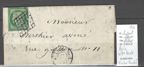 France lettre locale - lettre,