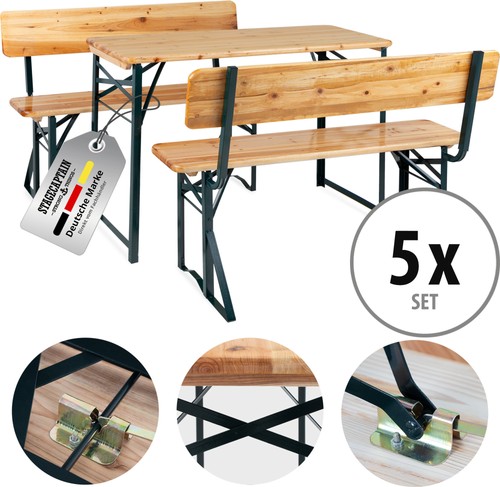 Set birreria tavolo - 5x,