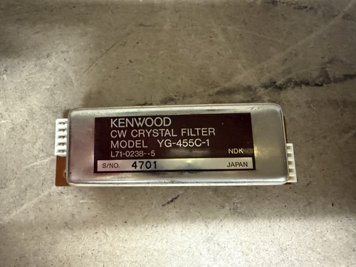 Kenwood 455c 500hz cw - yg-455c-1,