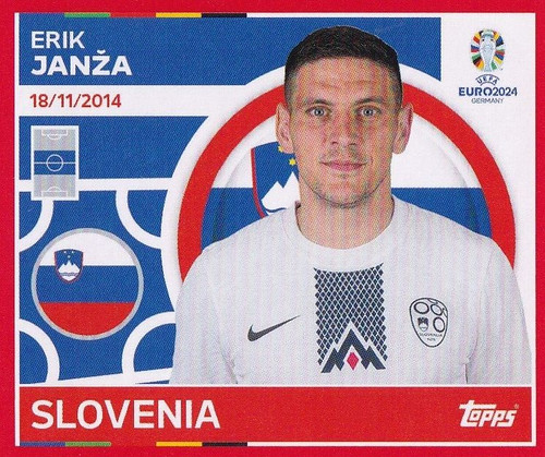 Adesivo topps uefa - uefa, 2024