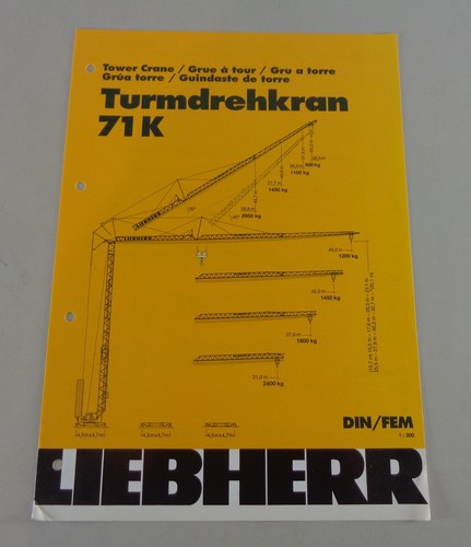 Scheda tecnica liebherr gru - liebherr,