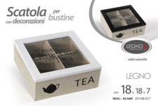 Scatola porta oggetti bustine - scatola,