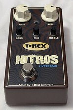 Effetto Distorsore a pedale per chitarra - T-Rex Nitros Hypergain,