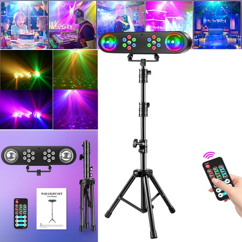 Luci discoteca con supporto - con,