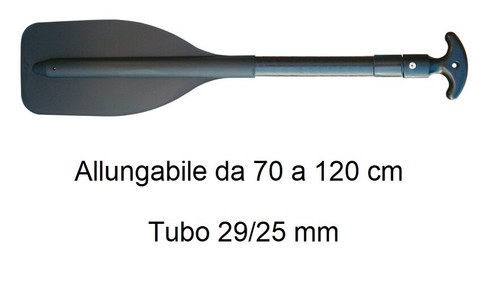 Mini pagaia telescopica - telescopica, di