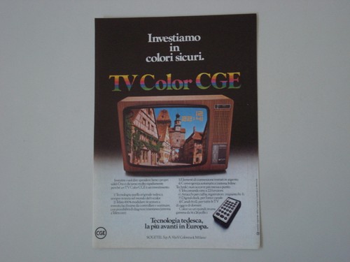 Advertising pubblicità 1977 - advertising,