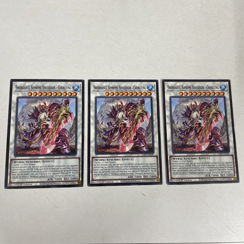Playset swordsoul supreme - x3!,