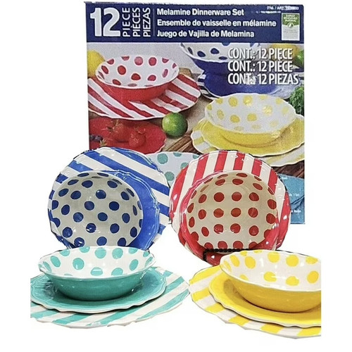 Set stoviglie melamina - di,