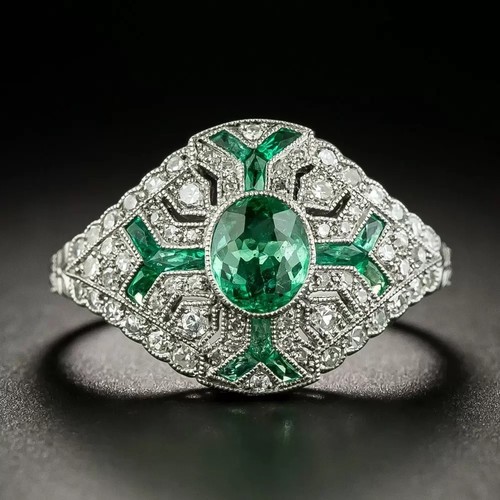 Anello art deco - art,