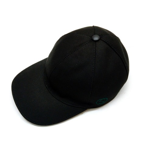 Cappellino gucci nero cotone - cappellino,