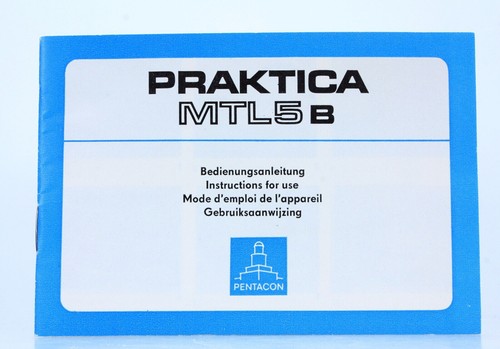 Praktica mtl istruzioni - praktica, b