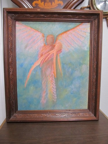 Vintage quadro angelo - "angelo, della