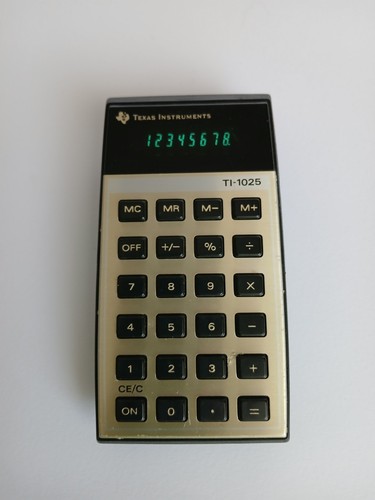 Texas instruments 1025 - instruments, ti-1025