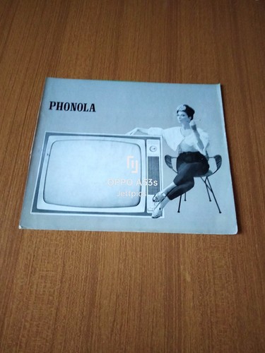 1962 phonola televisore grande - televisore,