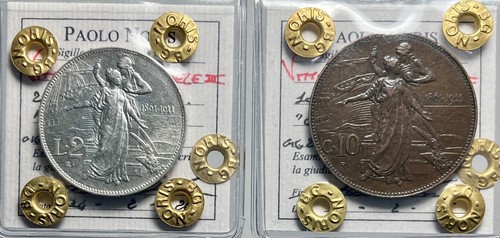 Vittorio emanuele iii - -, lire