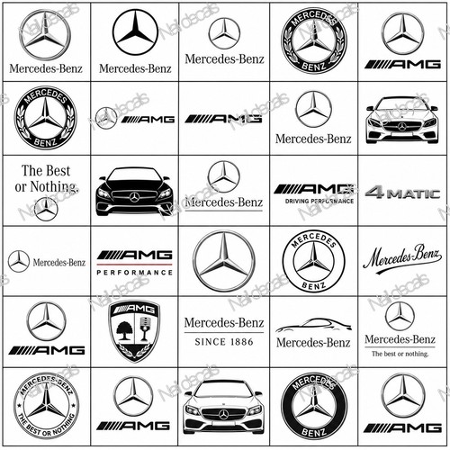 Mercedes benz decalcomanie - benz,