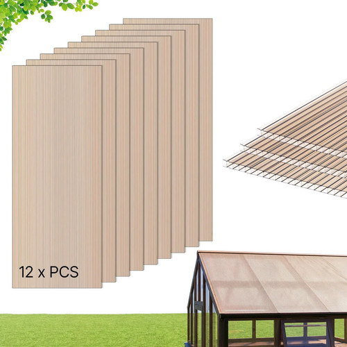 Lastre policarbonato 6mm 12pz - 6mm,