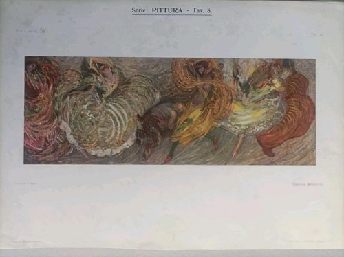 Stampa originale liberty