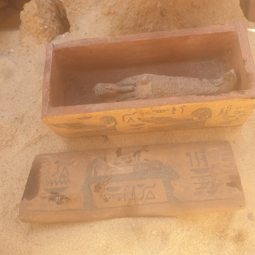 Rara antica scatola ushabti - rara, in