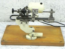 Tornio da orologiaio DREMOFIX vintage elettrico a pedale mandrino per orologio