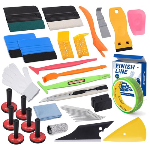 Kit attrezzi avvolgi vinile - attrezzi,