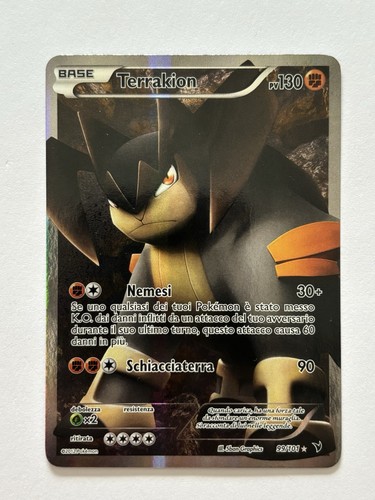 Terrakion full art 101 - terrakion,