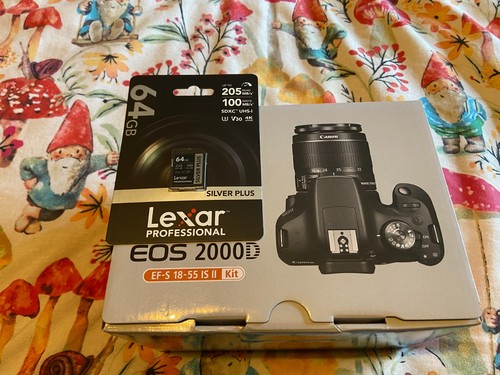 Kit canon eos 2000d - eos, (ef-s