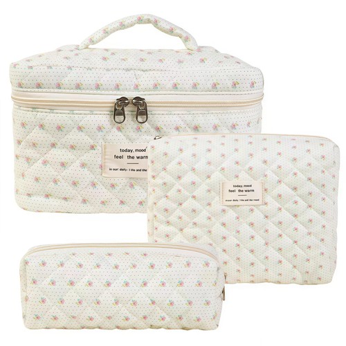 Beauty case pezzi floreale - case,, 3