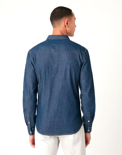 Camicia jeans uomo - jeans, wrangler