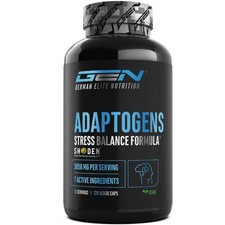 Adaptogens Complesso Antistress e Cortisolo Control 120 Capsule Vegan e Alto Dosaggio