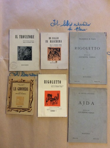 Lotto libretti opere - 6,