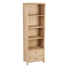 LIBRERIA LEGNO MASSICCIO NATURALE cm 60x40H 190 Mobili librerie vintage etniche