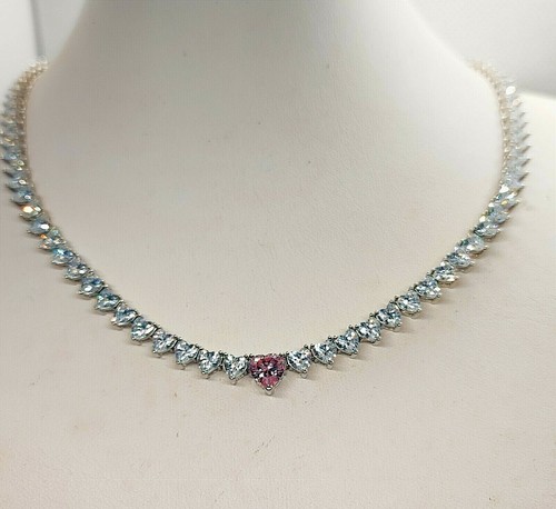 Collana tennis donna argento