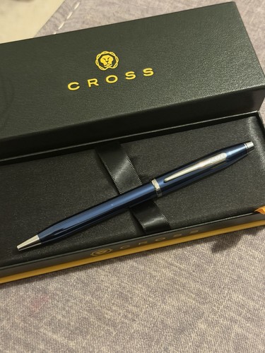 Cross century blue chrome - century,