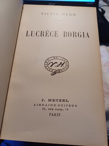 Libro lucrece borgia victor - lucrece,
