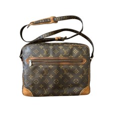 Borsa a spalla Louis Vuitton Potomac maxi bag Marrone Pelle monogram Pre Owned