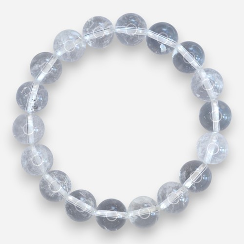 Bracciale quarzo trasparente - quarzo,