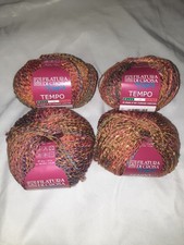 Lotto 4 matassine filato misto